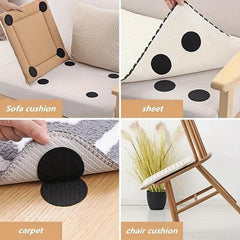 5 Pairs Adhesive Backing Hook And Loop Fixer