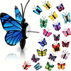 Butterfly Thumb Tacks Decorative Push Pins Colorful Pushpins Random Pattern