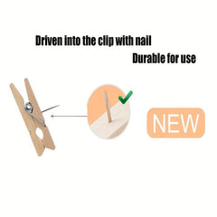 30pcs Wooden Push Pins Decorative Pushpins Tacks Thumbtacks for Cork Board