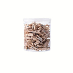 30pcs Wooden Push Pins Decorative Pushpins Tacks Thumbtacks for Cork Board