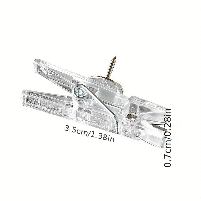 20pcs Multifunctional Mini Boxed Pushpins Clips DIY Nails Clips