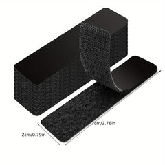 16 Sets Hook and Loop Tape Sticky Back 2.03cm x 7.11cm Double Sided Adhesive