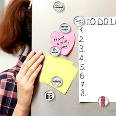 12pcs Strong Refrigerator Magnets for Kitchen Office Whiteboard