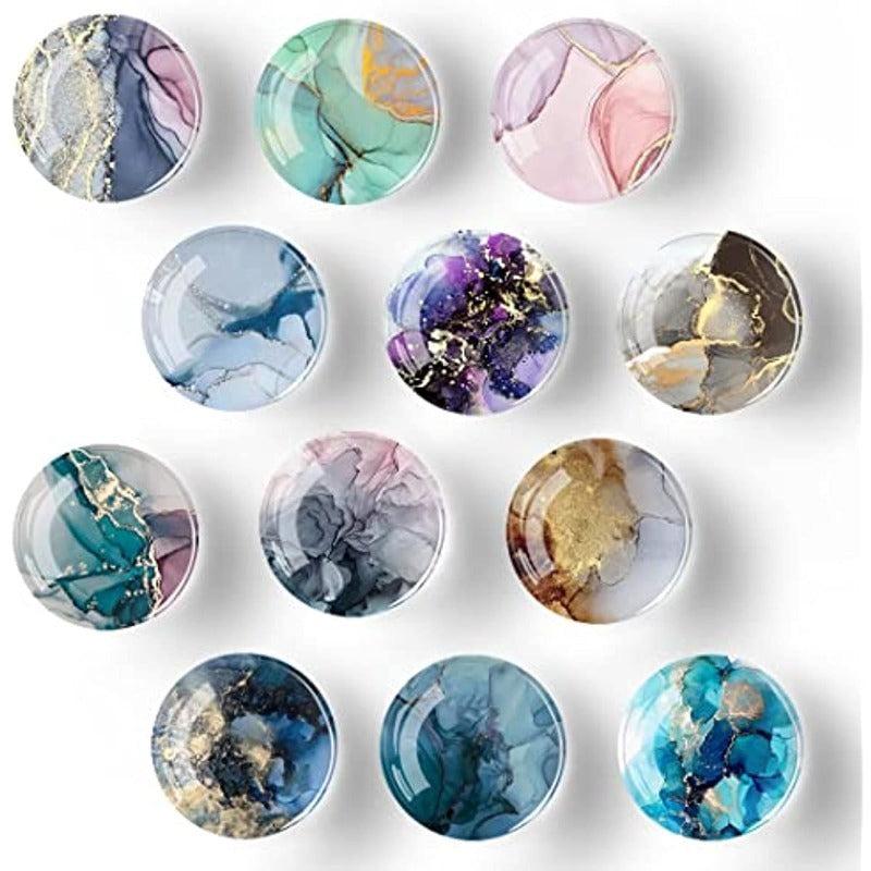 12pcs Strong Refrigerator Magnets for Kitchen Office Whiteboard