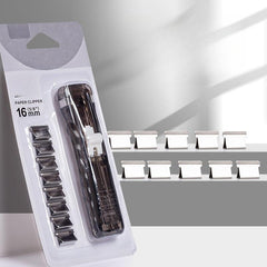 Push Clamp Binder Stationery Clips Stapler Paper Storage Artifact