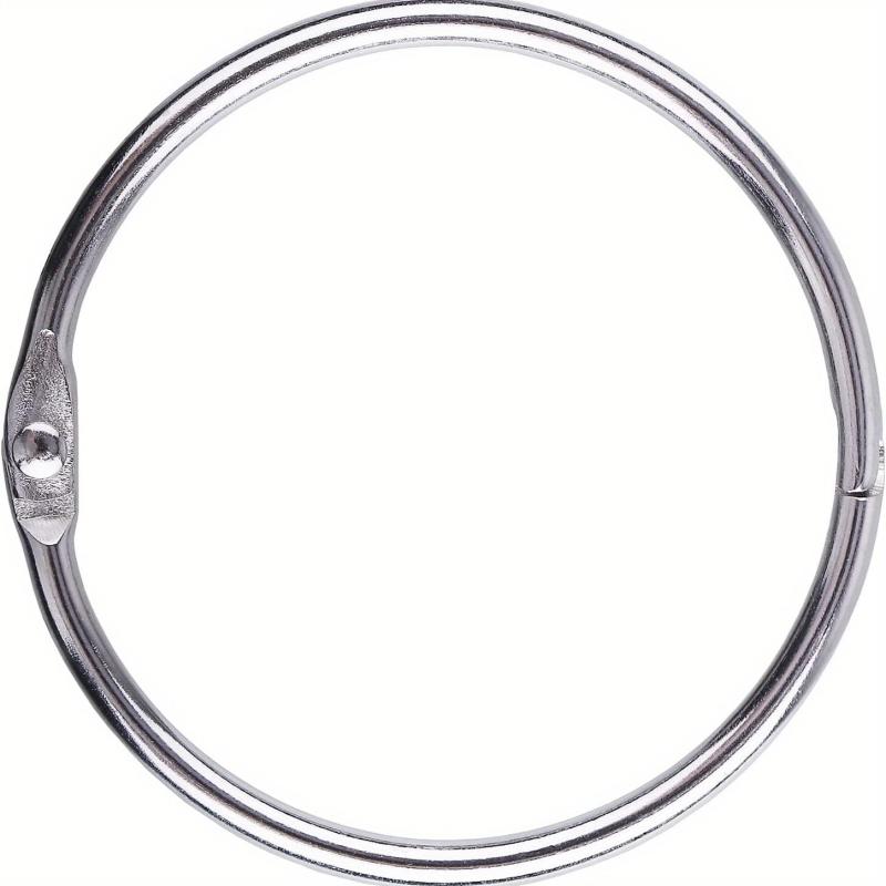 5 08 Cm Binder Rings 10 PCS Nickel Plated Steel Book Rings