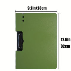 6 Pcs File Folders Clipboards A4 Letter Size Punchless Clamp Binder