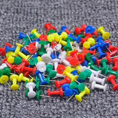 200pcs Mini Colorful Push Pins Photo Picture Map Poster Nails