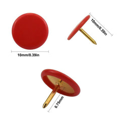 300pcs Colorful Push Pins - Decorative Thumb Tacks Round Drawing Pins