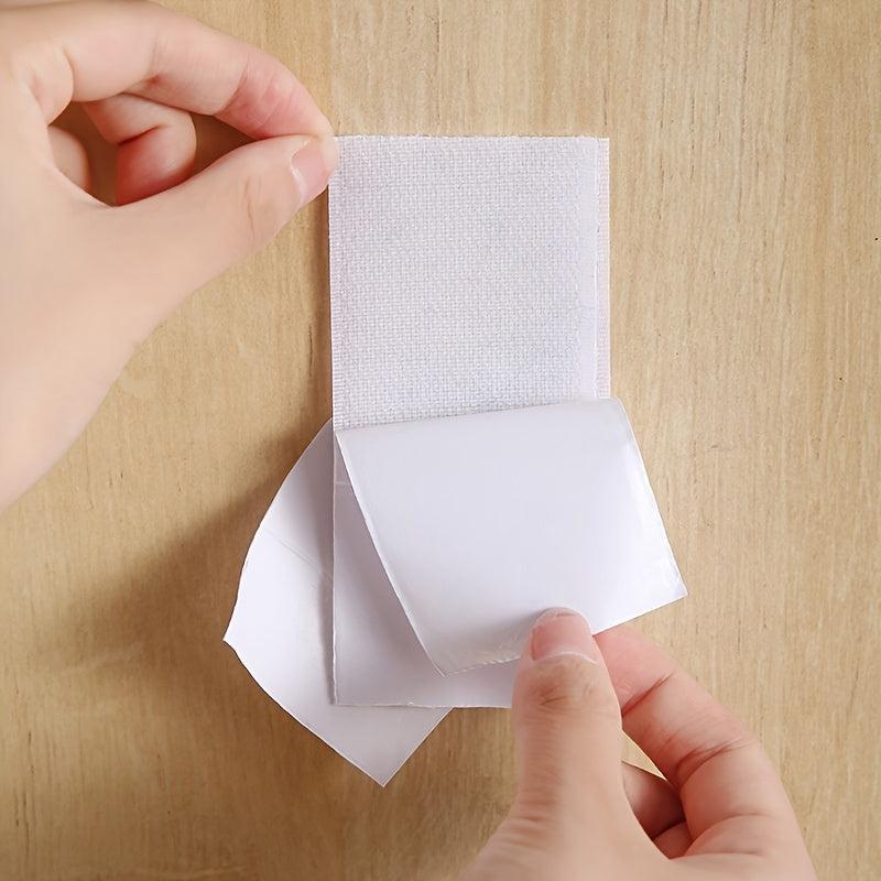 Double Sided Hook And Loop Tape With Adhesive Backing