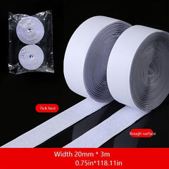 Double Sided Hook And Loop Tape With Adhesive Backing
