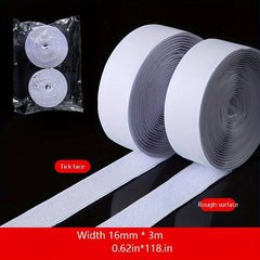 Double Sided Hook And Loop Tape With Adhesive Backing
