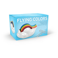 Cartoon Cloud Rainbow Adhesive Tape Seat Cutting Machine Box Packaging
