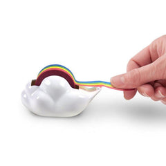 Cartoon Cloud Rainbow Adhesive Tape Seat Cutting Machine Box Packaging