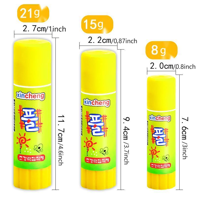 1pc Solid Adhesive Hand Fixed Adhesive Office Supplies Student Adhesive