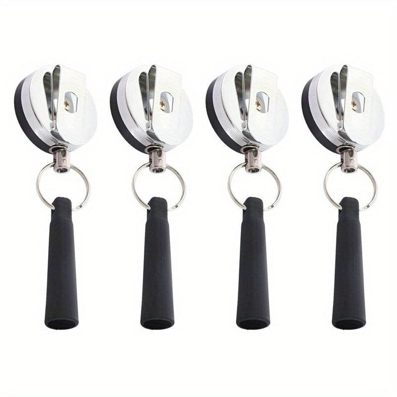 1pc 2 4pcs Retractable Pull Pen Pencil Holder Silicone Ideal Grip for Carpenters