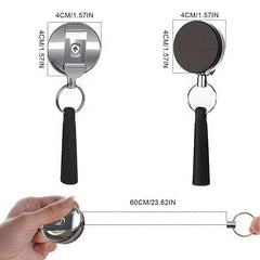 1pc 2 4pcs Retractable Pull Pen Pencil Holder Silicone Ideal Grip for Carpenters