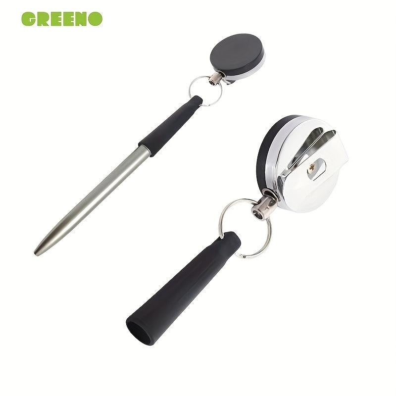 1pc 2 4pcs Retractable Pull Pen Pencil Holder Silicone Ideal Grip for Carpenters
