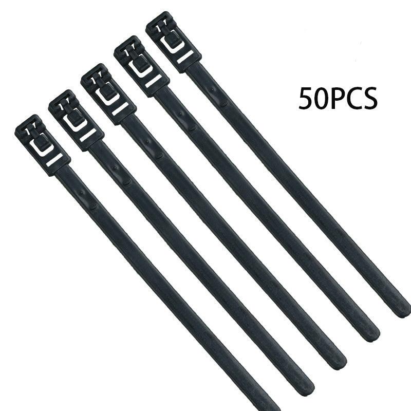 50pcs Colorful Reusable Cable Lace up Tensile Strength Line And Rope Management