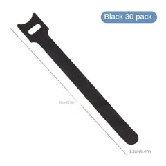 30pcs Line Storage Buckle Computer Finishing Wrapped Tie