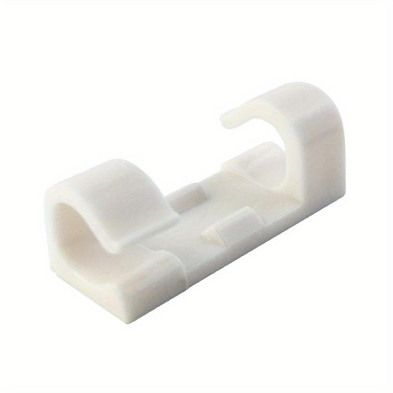 100 Adhesive Cable Clips Desk Cord Organizer Wire Holders For Cable Management