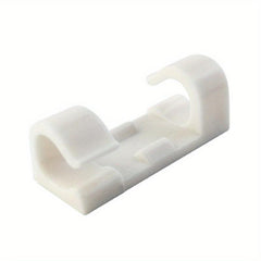 100 Adhesive Cable Clips Desk Cord Organizer Wire Holders For Cable Management