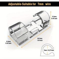 100 Adhesive Cable Clips Desk Cord Organizer Wire Holders For Cable Management