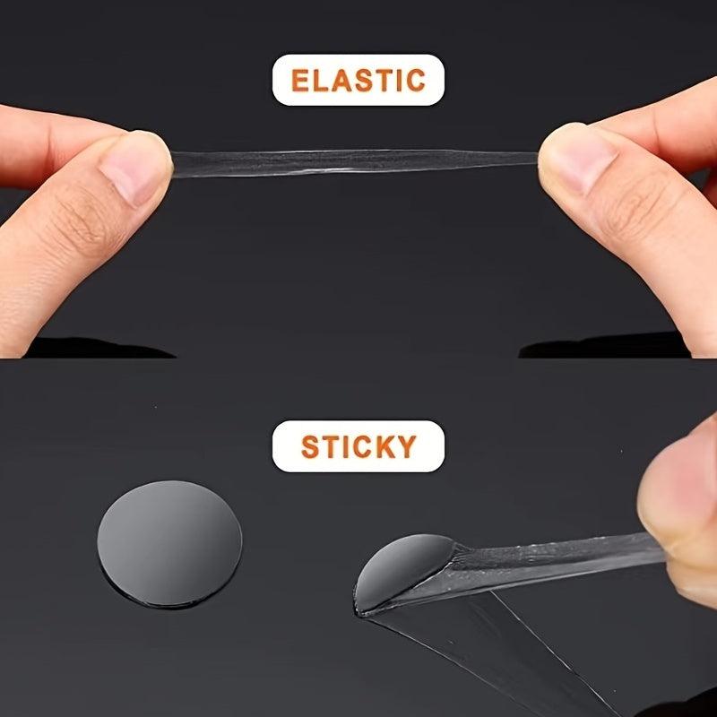 500 Polka Dot Glue Double Sided Transparent Balloon Glue Sticky Removable