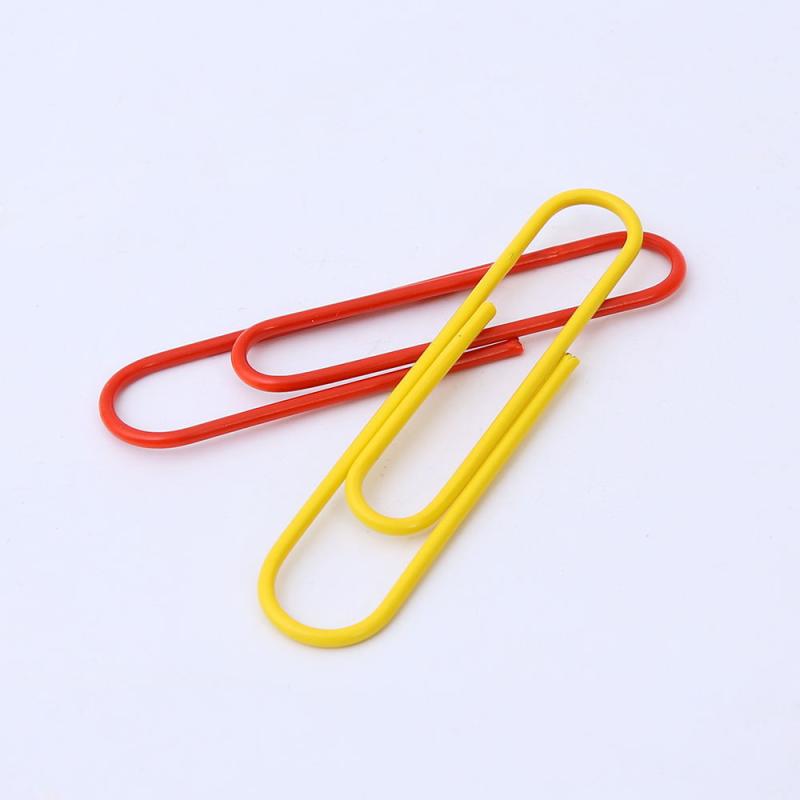 20pcs 4-Inch Paper Clips Mega Large Multicolored Jumbo Coated Paperclips