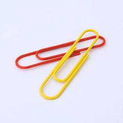 20pcs 4-Inch Paper Clips Mega Large Multicolored Jumbo Coated Paperclips