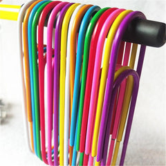 20pcs 4-Inch Paper Clips Mega Large Multicolored Jumbo Coated Paperclips