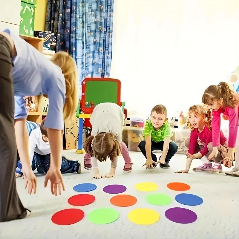 45pcs Carpet Markers Teacher Classroom Seat Carpet Markers Student Spot Markers