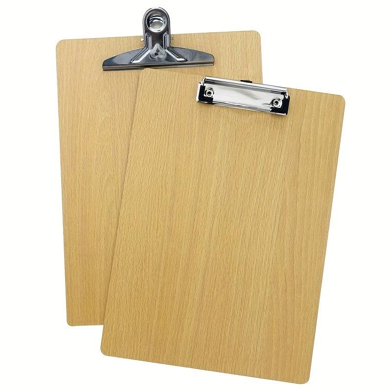 Wooden Board Clip for A4 Paper, Office Supplies, Stationery Writing Pad Folder