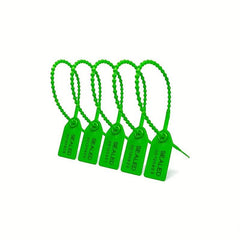 Tamper Resistant Safety Zipper Ties Sealing Labels