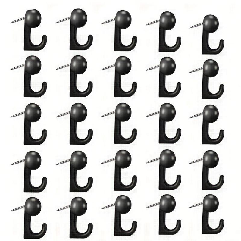 50pcs Plastic Head Pushpin Hooks for Photo Wall Bulletin Board