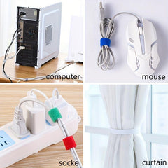 Hook And Loop Straps for Data Cable Storage