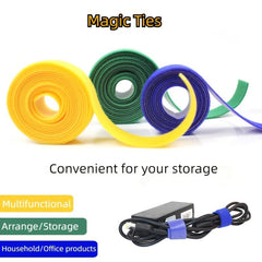 Hook And Loop Straps for Data Cable Storage