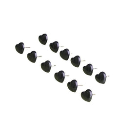 100pcs Heart Shape Wall Studs Cork Board Pins