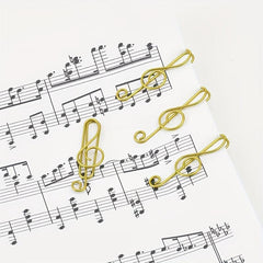 30 Music Paper Clips for Office and School Work