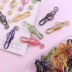 30 Music Paper Clips for Office and School Work