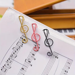 30 Music Paper Clips for Office and School Work
