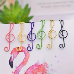 30 Music Paper Clips for Office and School Work