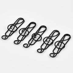 40pcs Music Paper Clips Metal Musical Notes Bookmark Clips