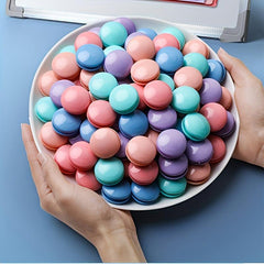 10pcs Mixed 20mm Round Magnetic Blackboard Sticker Strong Magnet