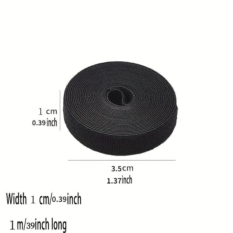 1PC Reusable Hook And Loop Cable Ties Adjustable For Cable Management