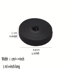 1PC Reusable Hook And Loop Cable Ties Adjustable For Cable Management