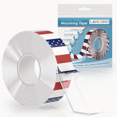 Lancord Double Sided Tape Heavy Duty Nano Tape Strong Mounting Tape