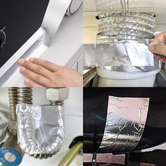 5.08cm x 19.81m Heavy-Duty Aluminum Foil Tape