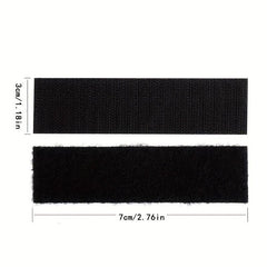 10pcs Heavy Duty Mounting Tape Hook & Loop Strips Indoor Outdoor