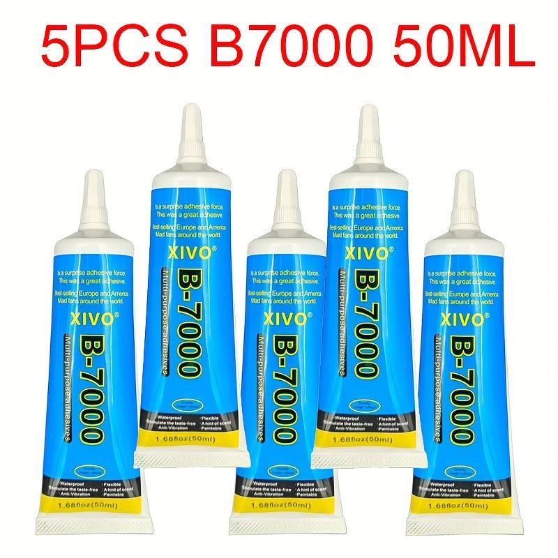 5PCS B7000 Adhesive For Mobile Phone Repair Transparent DIY Glue 15ML
